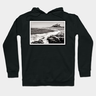 The coastline near Bamburgh Castle, Northumberland, UK Hoodie